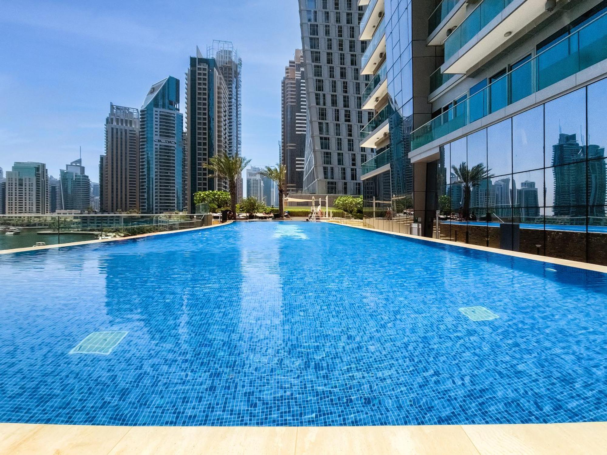 Apartmán Ultra Modern 1Bd In Damac Heights Marina Dubaj Exteriér fotografie