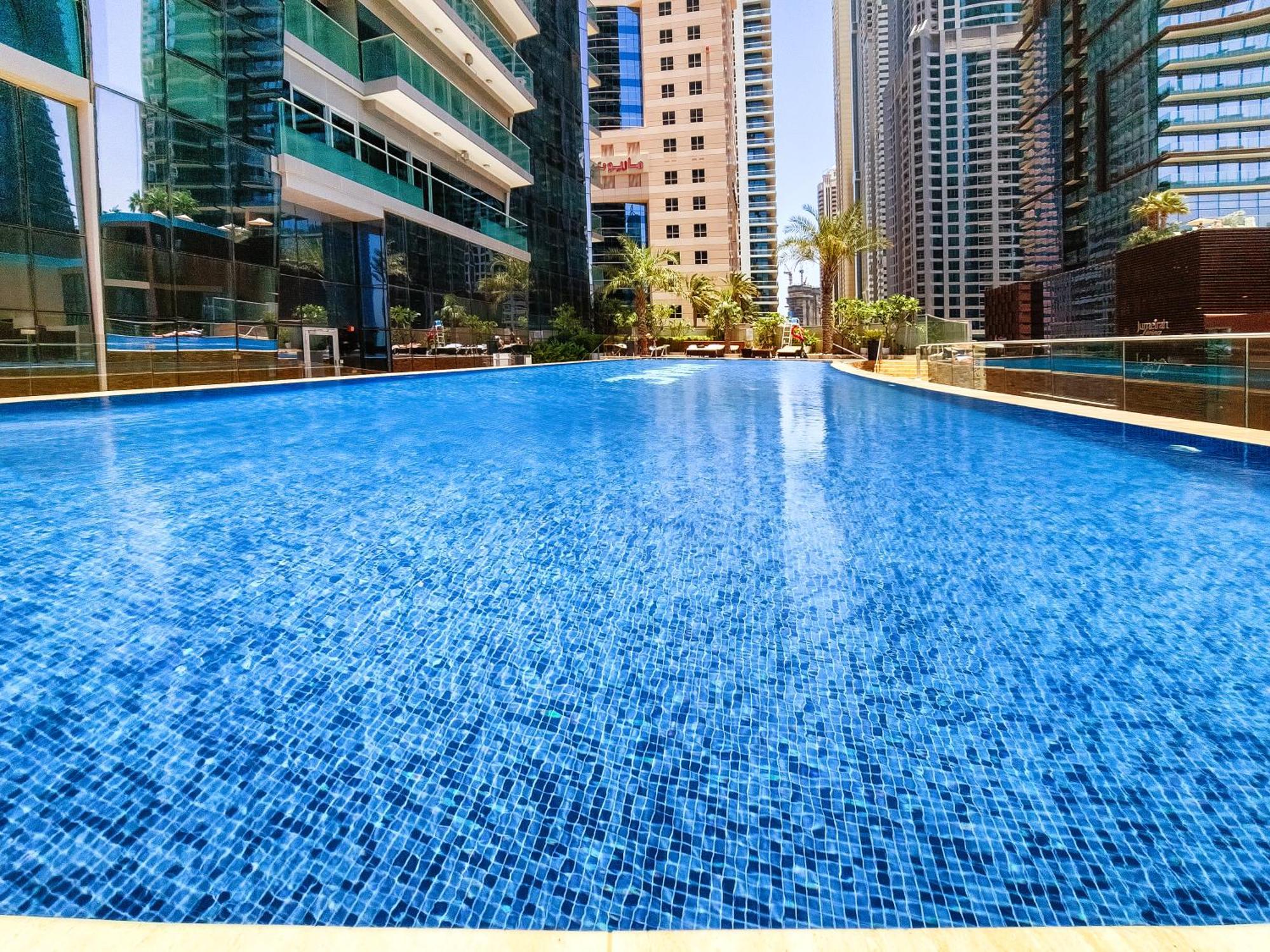 Apartmán Ultra Modern 1Bd In Damac Heights Marina Dubaj Exteriér fotografie