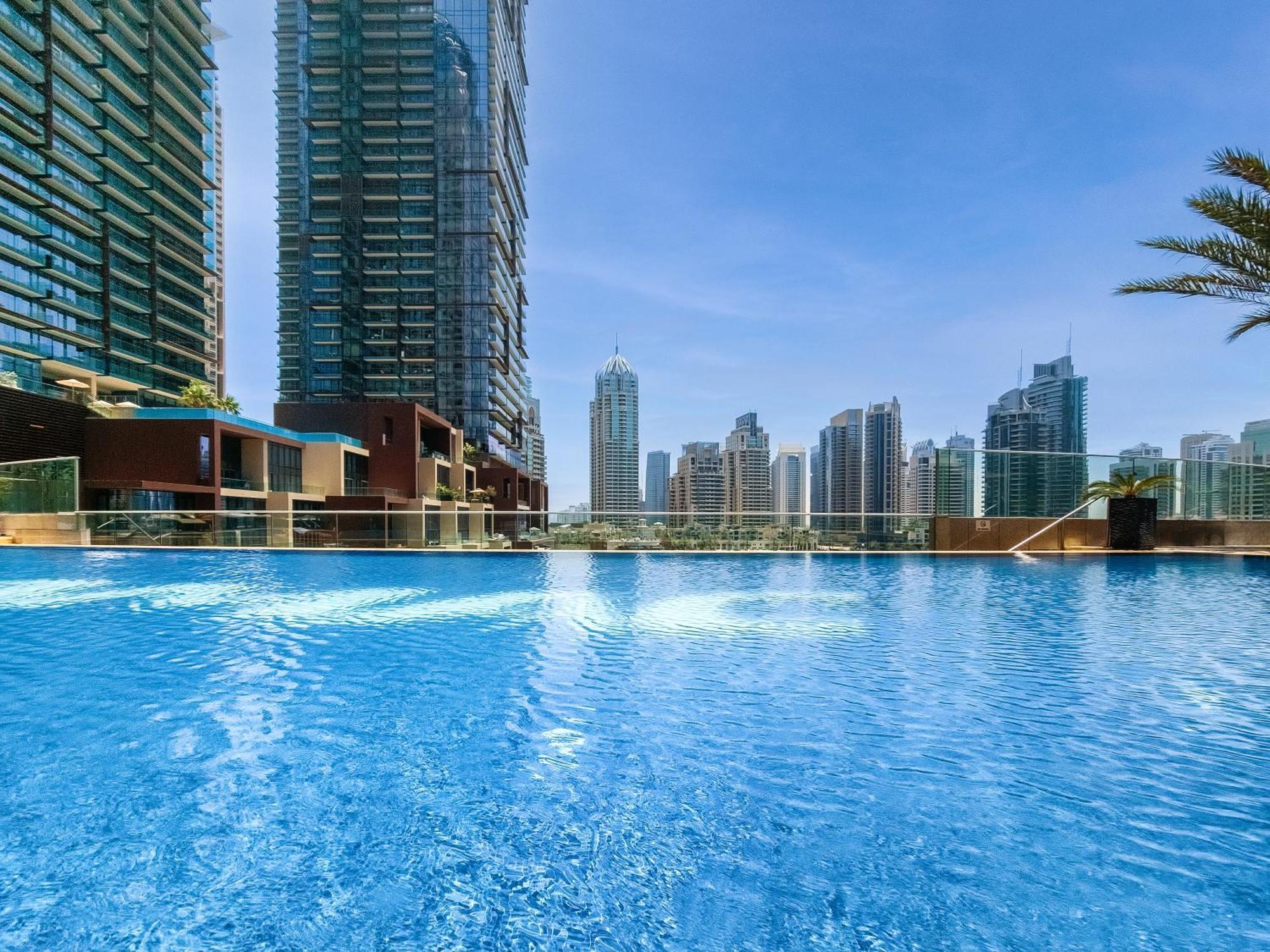 Apartmán Ultra Modern 1Bd In Damac Heights Marina Dubaj Exteriér fotografie